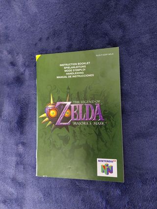 Zelda Majora's Mask N64 PAL Completo