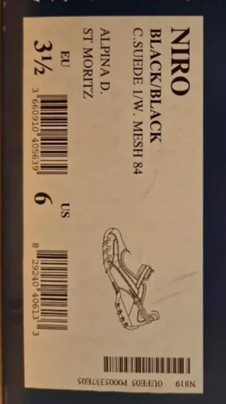 Zapatillas ALLROUNDER negras