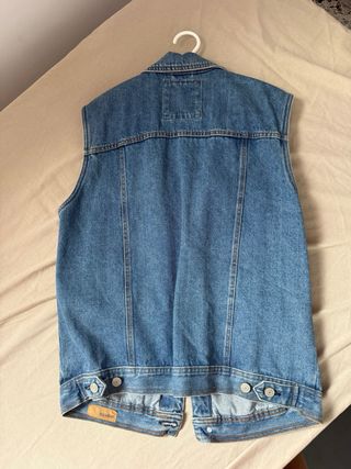 Chaleco tejano Pull&Bear Talla L
