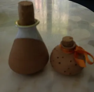 2 diffusori aromi terracotta e sughero