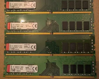 2x Kingston DDR4 8GB KVR24N17S8/8