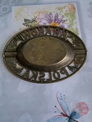 Portacenere Ferro Cracovia Polonia Drago Souvenir