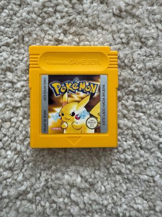Game Boy Color Pokémon Amarillo + Guía y Rayman