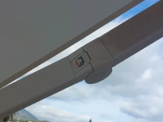 Tende Gaviota Beige/Bianco in vendita