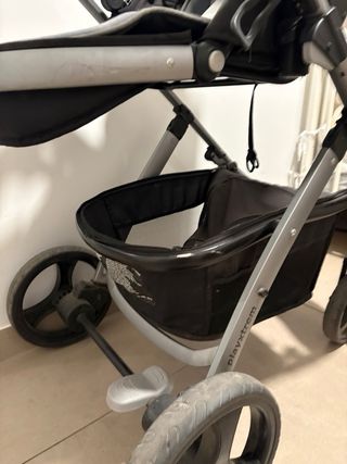 Carrito de bebé 3 piezas