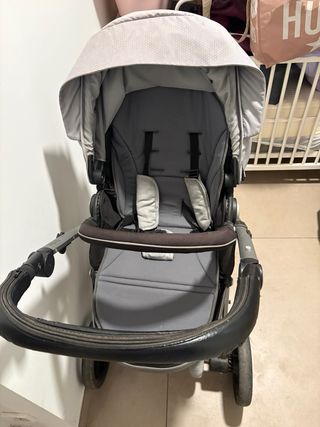 Carrito de bebé 3 piezas