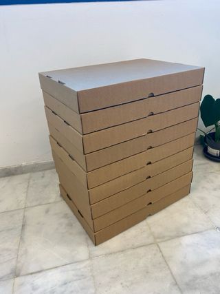 Caja de envío con protección de espuma. 9 und.