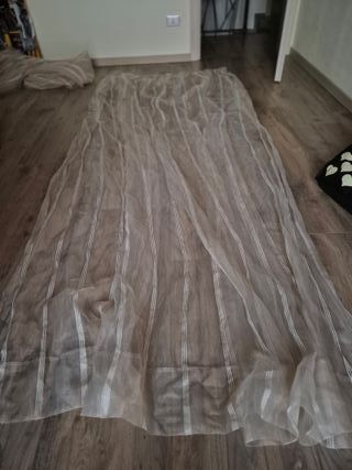 3 Tende Lunghe Crema