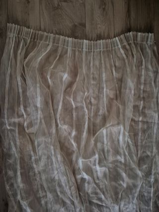 3 Tende Lunghe Crema