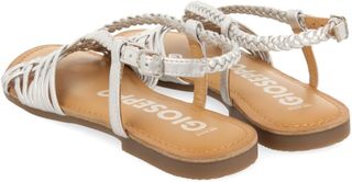 GIOSEPPO Sandalias Blancas De Piel con Tiras 41