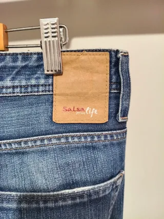 Pantalones Vaqueros Salsa Life Jeans Azules