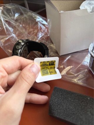 Reloj Caterpillar Negro y Dorado