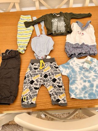 Lote Ropa Bebé 0-6 Meses