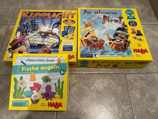 Lote 4 juegos de mesa infantiles