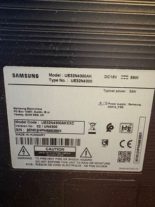 Samsung TV 32 UE32N4300AKXXC