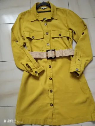 Vestido Formula Joven Amarillo