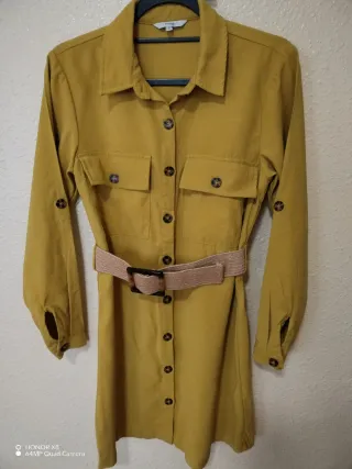 Vestido Formula Joven Amarillo