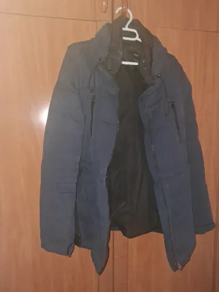 Cazadora azul marino