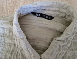 Camisa Zara Verde bebé XL