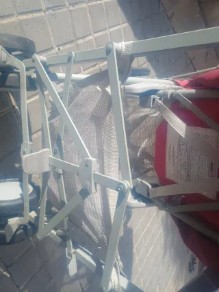 Silla de paseo Chicco plegable roja