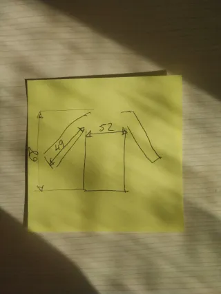 Plumífero Quechua Negro y Naranja Talla L.