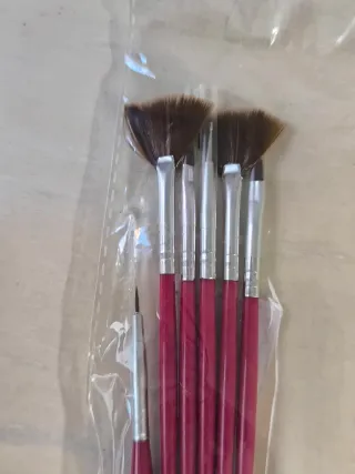 Set de 6 pinceles para pintura