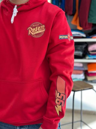 Sudadera Rayo McQueen Cars Talla L