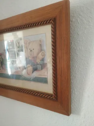 Cuadro de ositos de peluche