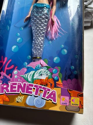 Bambola Sirenetta con accessori