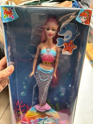 Bambola Sirenetta con accessori