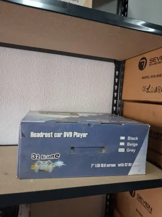 Reposacabezas DVD Player Alpine 32 Bit Game