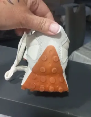 Bambas 327 blanca y burdeos