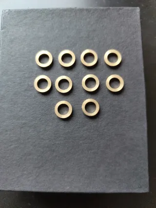 Arandelas latón para puertas de casa