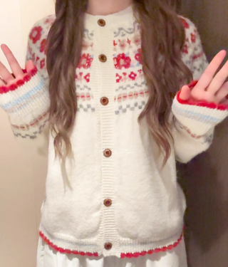 Suéter de punto invierno mujer