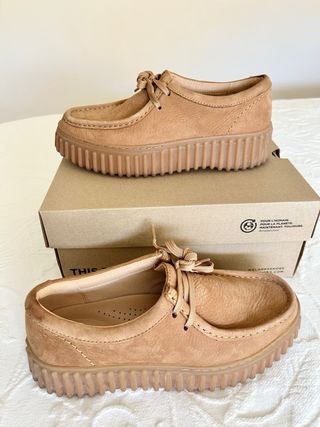 Zapatos Clarks Torhill Bee Mujer Marrón Talla 38