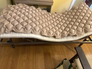 Cama articulada 90cm con colchón hinchable