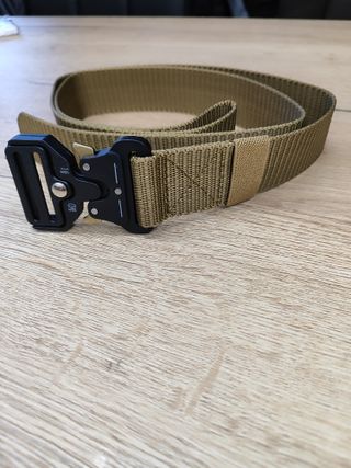Cinturón Árido/Dorado Táctico Ceñidor