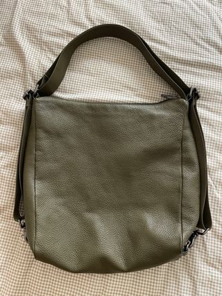 Bolso Mochila Mandarina Duck Verde Oliva