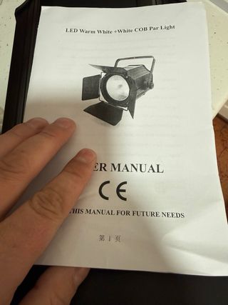 Foco LED Par Light 300W RGBWA+UV