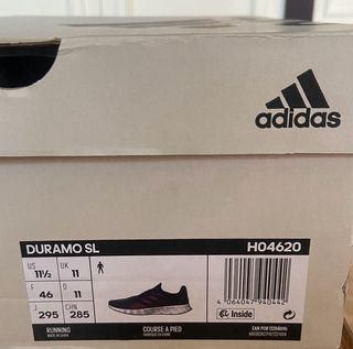 Zapatillas Adidas Azul y naranja (tirando a rojo)