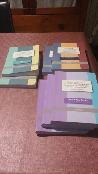 Temario completo Administrativo Seguridad Social.