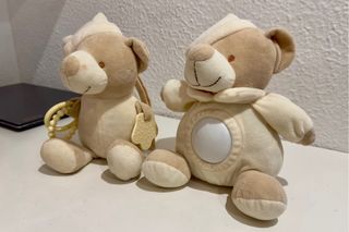 2 Ositos Peluches. Osito Musical y Osito Luz.
