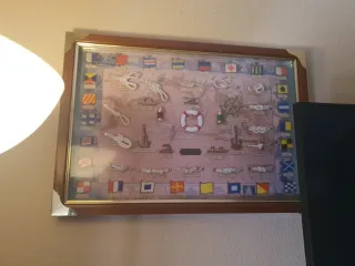 Cuadro Nudos Marineros Mapa