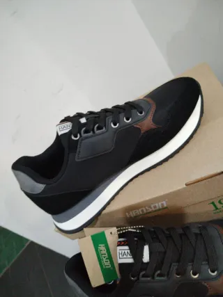 Scarpe Hanson Uomo N.41 Nero/Marrone