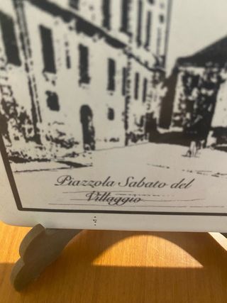 Quadretto Recanati con Piazzola Sabato del Villagg
