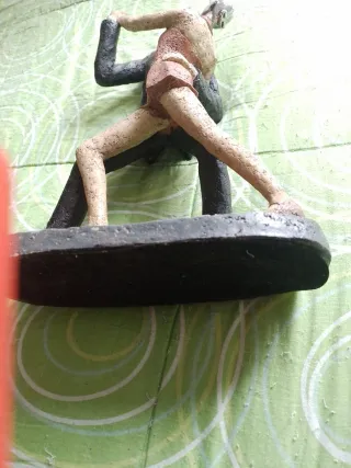 Figura de pareja bailando tango