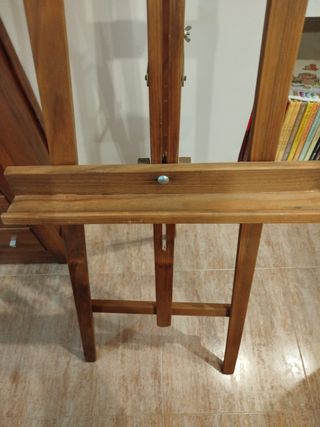 Atril de madera para pintar