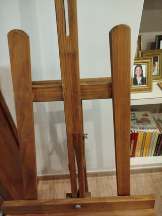 Atril de madera para pintar