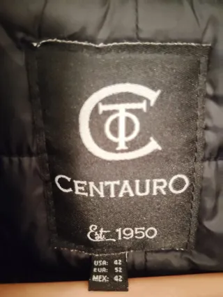 Chaqueta Centauro XL Negra Hombre