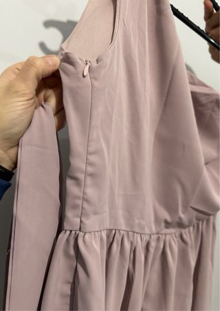 Vestido de fiesta rosa